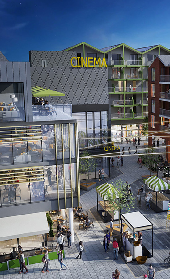 Kier Property and Mole Valley District Council sign 50:50 Joint Venture to redevelop the Swan Centre and Bull Hill