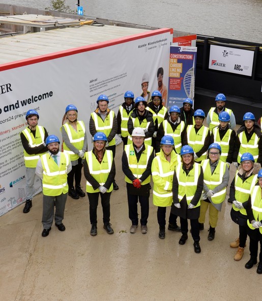 Kier opens doors of high spec laboratory site to kickstart national scheme to get young people into construction sector