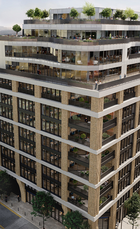 Topping out ceremony marks major milestone at net zero carbon TIDE building in Southwark